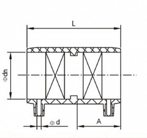 Муфта электросварная 1200 мм SDR17 ПЭ100 Xinda (XD)