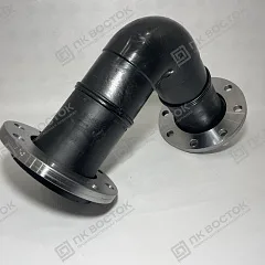 Отвод фланцевый ПНД 560 мм SDR 11 90 градусов ПЭ100